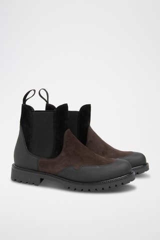 Leren Chelsea Boots - Zwart