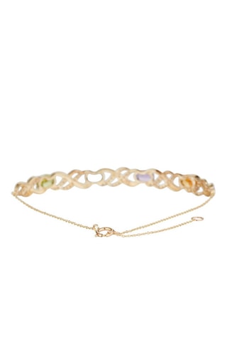 Pulseira Launceston - Ouro amarelo diamantes 0,42 quilates/85 citrino, peridoto, ametista e topázio