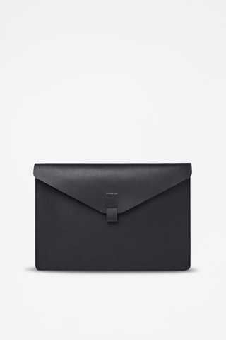 Leren Clutch - Zwart