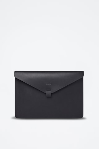 Leren Clutch - Zwart