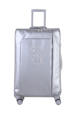 Valise grand volume (L) Evasion - Argenté - 75 cm