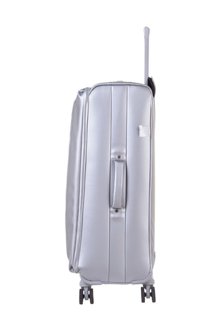 Valise grand volume (L) Evasion - Argenté - 75 cm