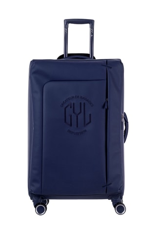 Valise grand volume (L) Evasion - Bleu marine - 75 cm