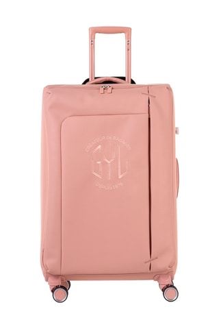 Valise grand volume (L) Evasion - Or rose - 75 cm