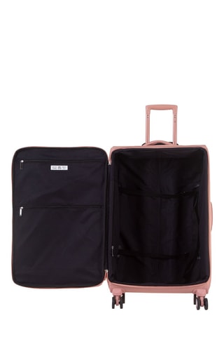 Valise grand volume (L) Evasion - Or rose - 75 cm