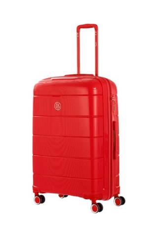 Valise grand volume (L) CH3 - Rouge - 76 cm