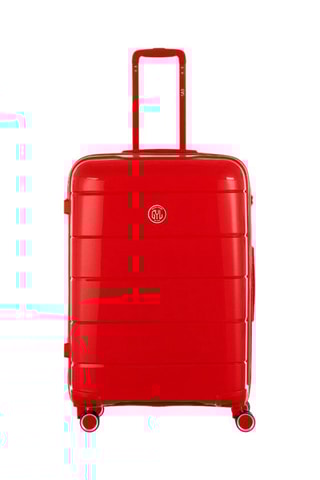 Valise grand volume (L) CH3 - Rouge - 76 cm