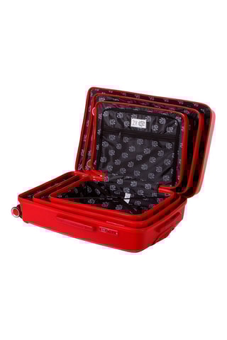 Set de 3 valises (S/M/L) PP5 - Rouge - 55/65/75 cm