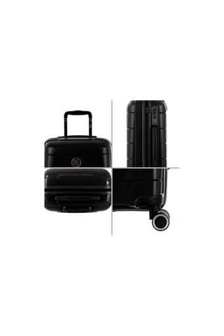 Set de 3 valises (S/M/L) CH3  - Noir - 55/67/76 cm