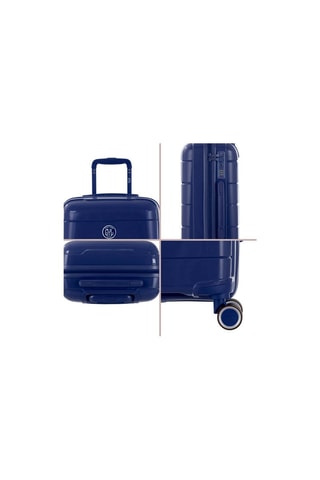 Set de 3 valises (S/M/L) CH3  - Bleu marine - 55/67/76 cm