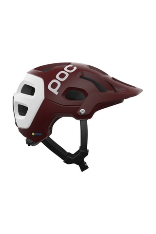 Fietshelm Tectal Race MIPS - Bordeauxrood en Wit 