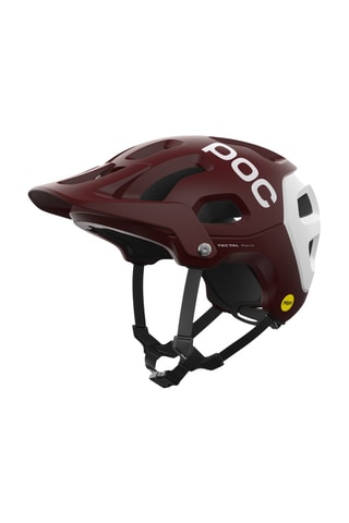 Fietshelm Tectal Race MIPS - Bordeauxrood en Wit 