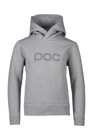 Sweat à capuche - Gris clair chiné