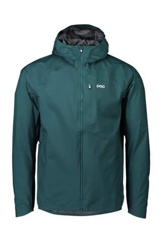 Imperméable de cyclisme à capuche Motion - Bleu pétrole