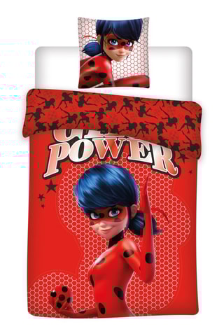 Overtrekset Ladybug Miraculous - Rood