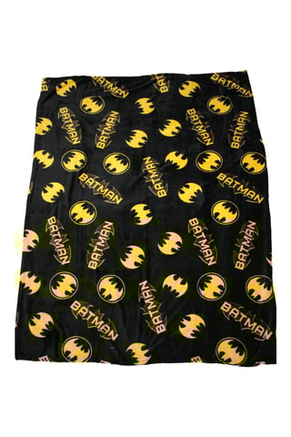 Plaid Batman Justice League DC Comics - Zwart - 110 x 150 cm