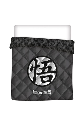 Deken Dragon Ball Super - Grijs en Zwart