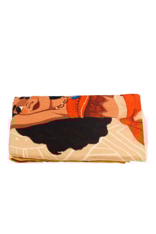 Serviette de plage Vaiana La Légende du bout du monde Disney - Jaune et saumon - 70 x 140 cm