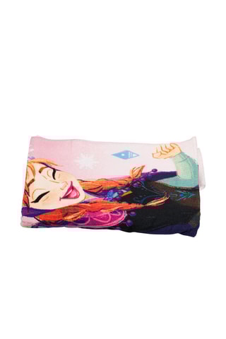 Serviette de plage Elsa et Anna La Reine des Neiges - Rose et bleu - 70 x 140 cm