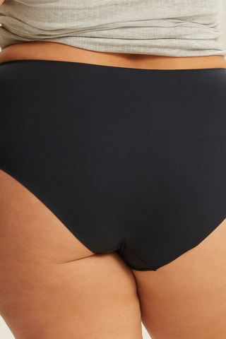 Shorty taille haute Just One Micro - Noir