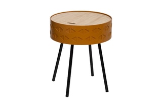 Table basse coffre Shiro - Moutarde