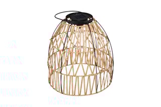 Lanterne solaire Eshna NAT - Beige