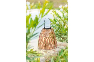 Lanterne solaire Eshna NAT - Beige