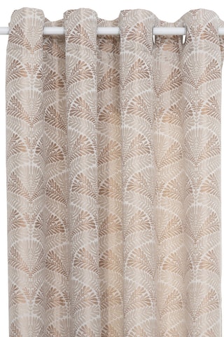 Rideau Jacq Mizani - Beige - 135 x 260 cm