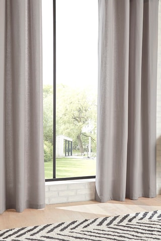 Rideau Cot - Gris clair - 135 x 240 cm
