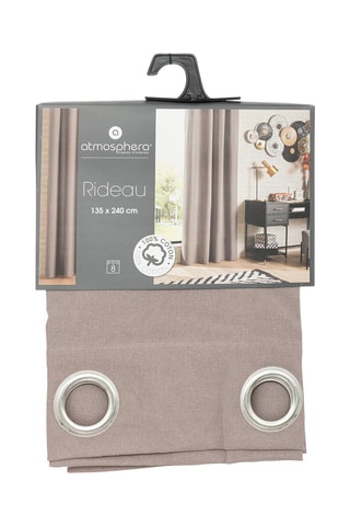 Rideau Cot - Gris clair - 135 x 240 cm