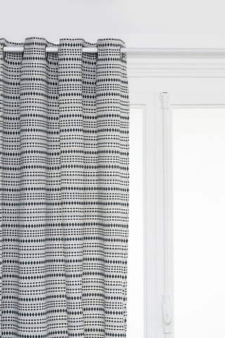 Rideau Micah - Bleu pétrole - 130 X 260 cm