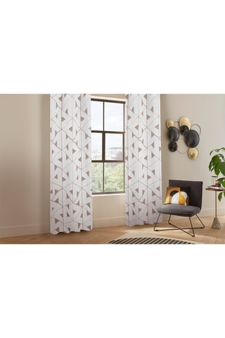 Rideau Jacq Maloe - Camel - 140 x 260 cm