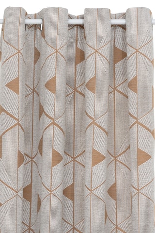 Rideau Jacq Maloe - Camel - 140 x 260 cm