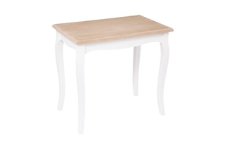 2 tables basses Chrysa - Blanc - 60 x 38 x 56 cm