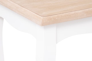 2 tables basses Chrysa - Blanc - 60 x 38 x 56 cm
