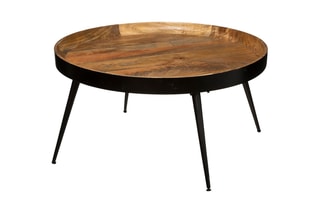 Table basse en manguier Siwan - 70 cm