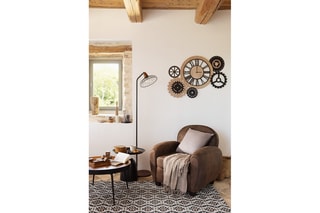Table basse en manguier Siwan - 70 cm