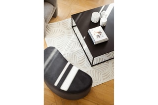 Banc Malone - Gris foncé - En polyester