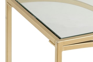 Etagère 3 niveaux en verre Artif - 81 x 87 cm