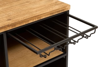 Buffet 1 porte Cierna - 80 x 42 x 85 cm