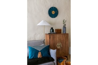 Buffet 2 portes en acacia Jiling - 80 x 35 x 101,5 cm