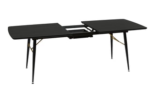 Table à manger extensible Aubrey - 180/220 x 90 cm