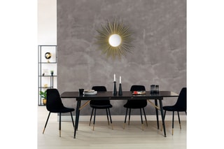 Table à manger extensible Aubrey - 180/220 x 90 cm