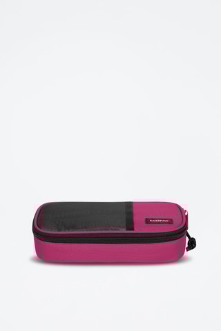 Trousse Oval Mesh - Rose