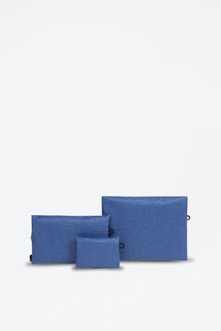 3 trousses Marny Pouch Bleu marine