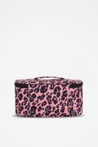 Trousse de beauté Traver - Fuchsia et noir