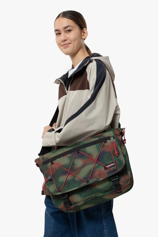Sac bandoulière Delegate + - Kaki et noir