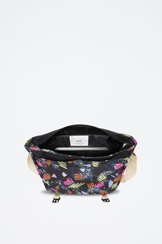 Sac bandoulière Delegate + - Noir et mauve