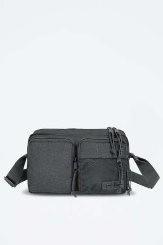 Sac bandoulière Double Cros - Noir chiné
