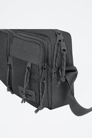 Sac bandoulière Double Cros - Noir chiné
